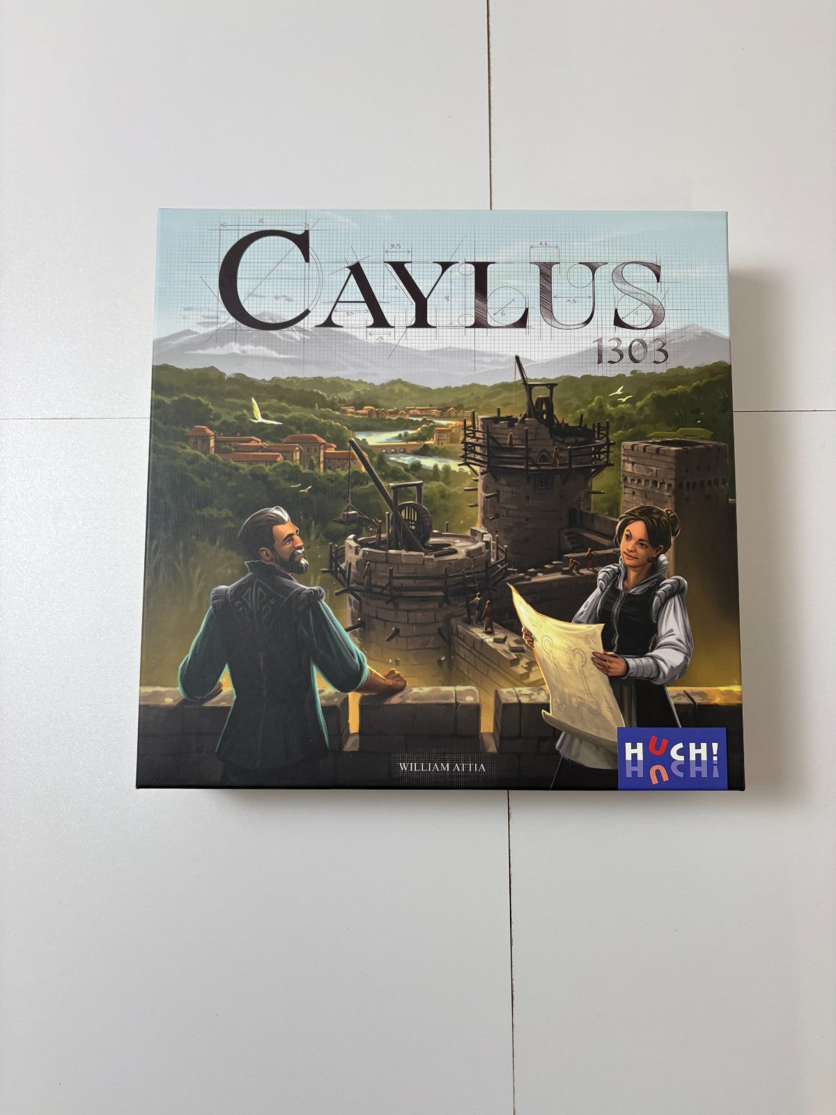 Spiel Caylus 1303 Huch Brettspiel - Vollständig - Ansicht 2