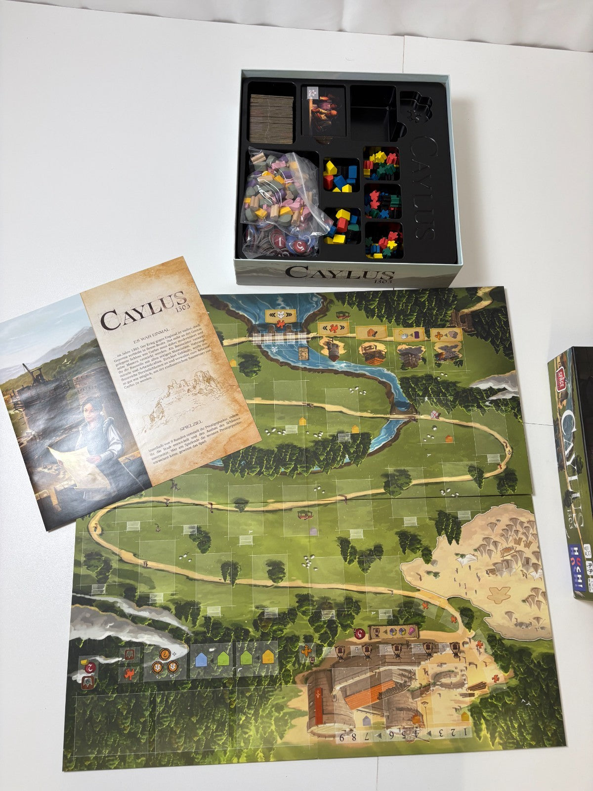Spiel Caylus 1303 Huch Brettspiel - Vollständig - Ansicht 6