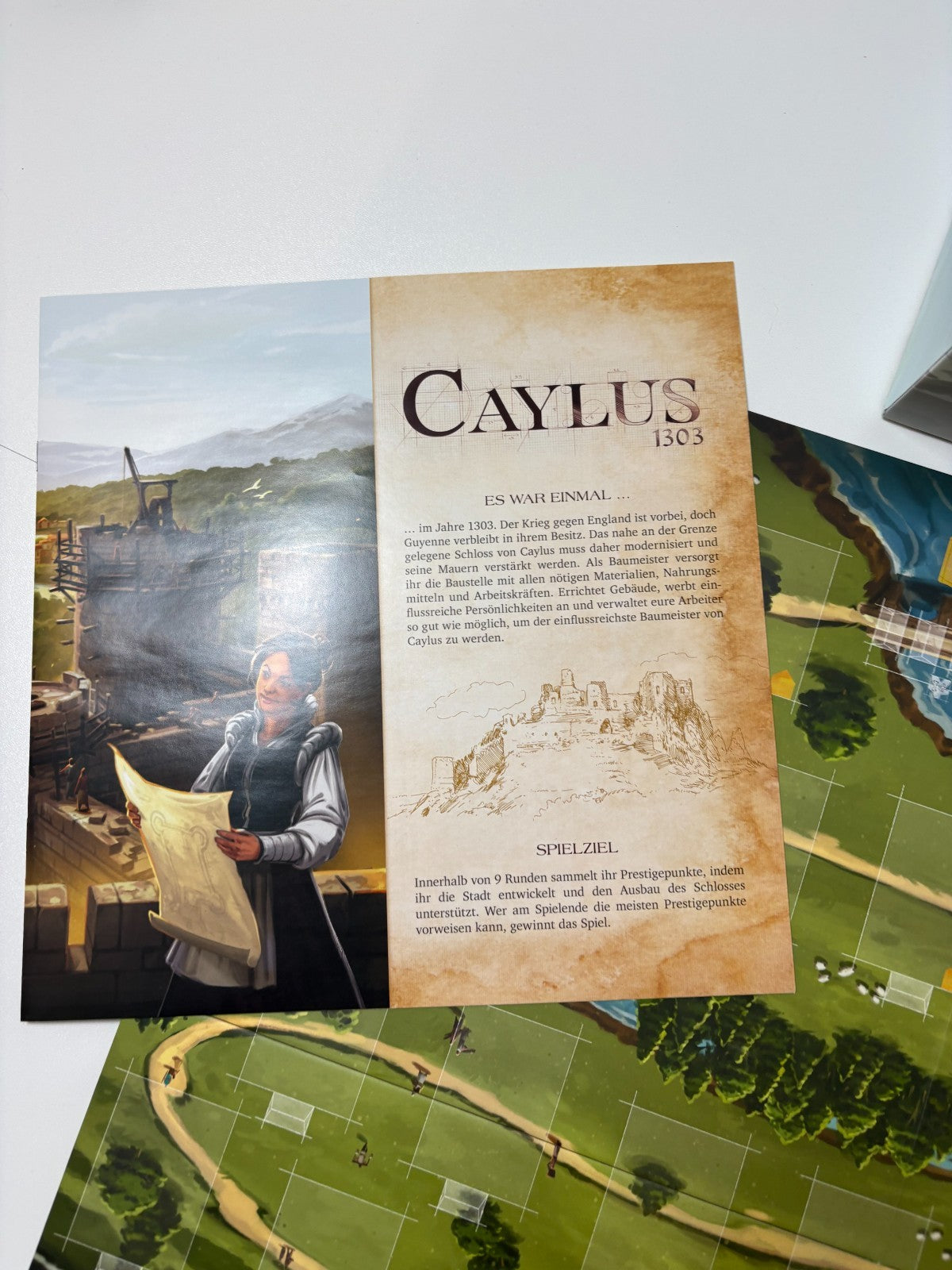 Spiel Caylus 1303 Huch Brettspiel - Vollständig - Ansicht 7