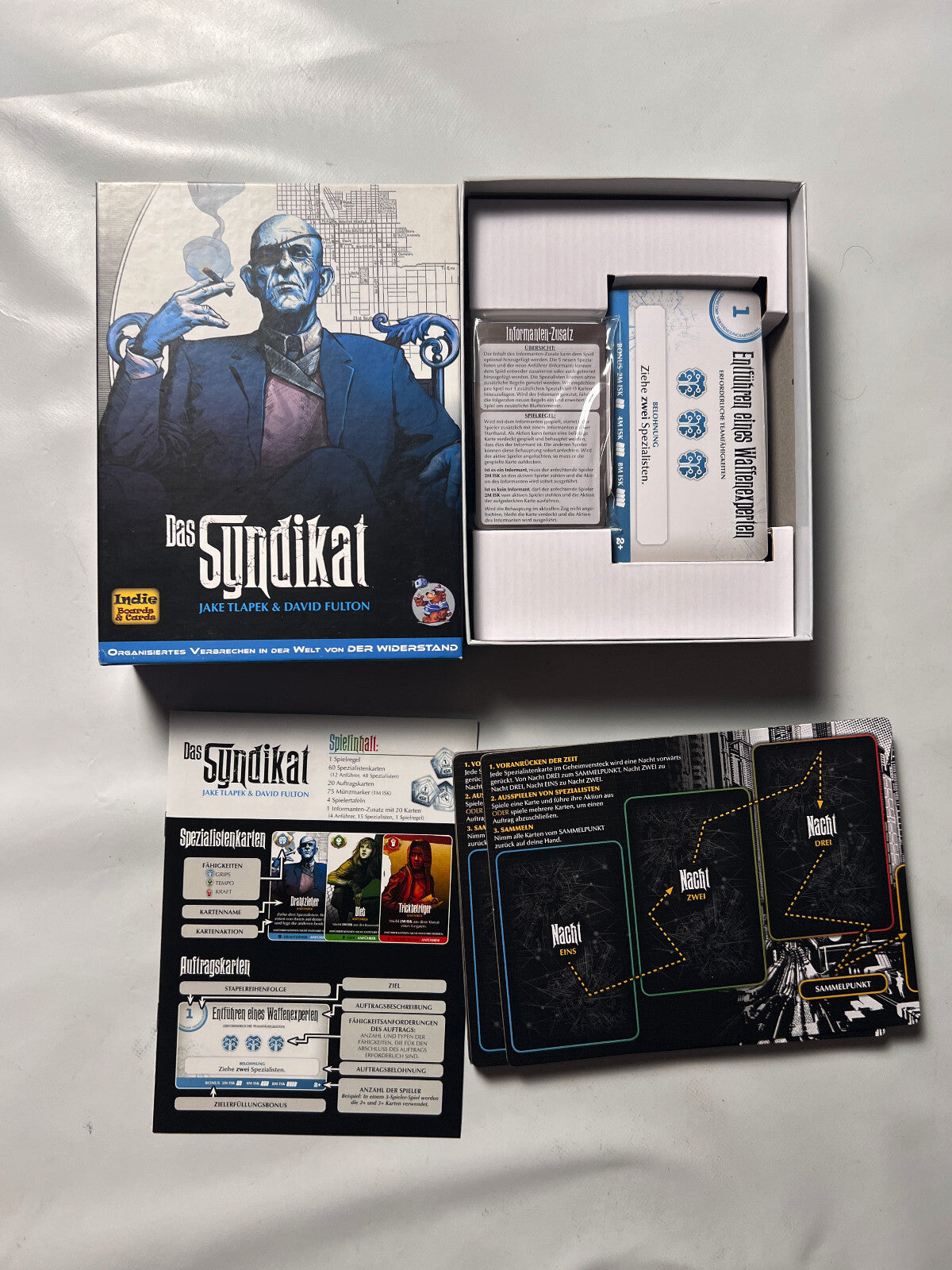 Spiel Das Syndikat Heidelberger Spieleverlag - Unbespielt - Ansicht 2