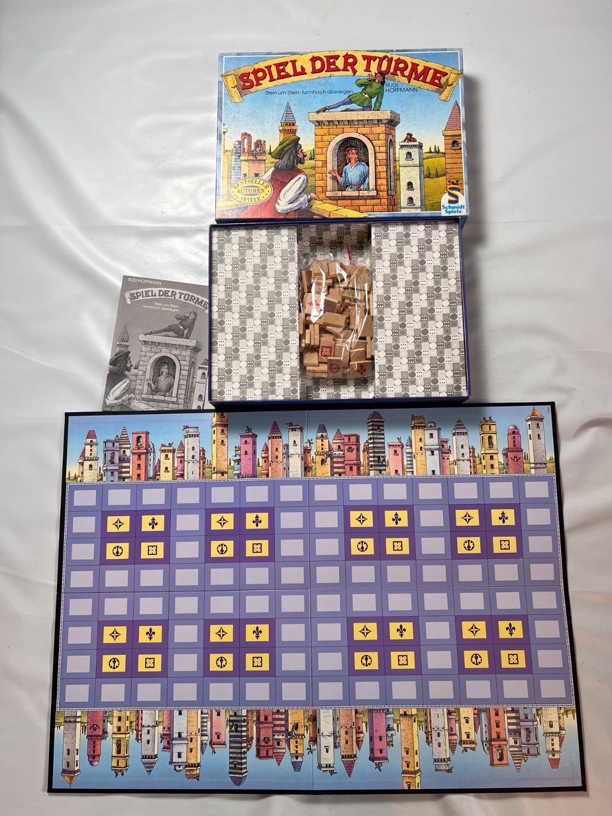 Spiel der Türme Brettspiel Schmidt Spiele - vollständig - Ansicht 2