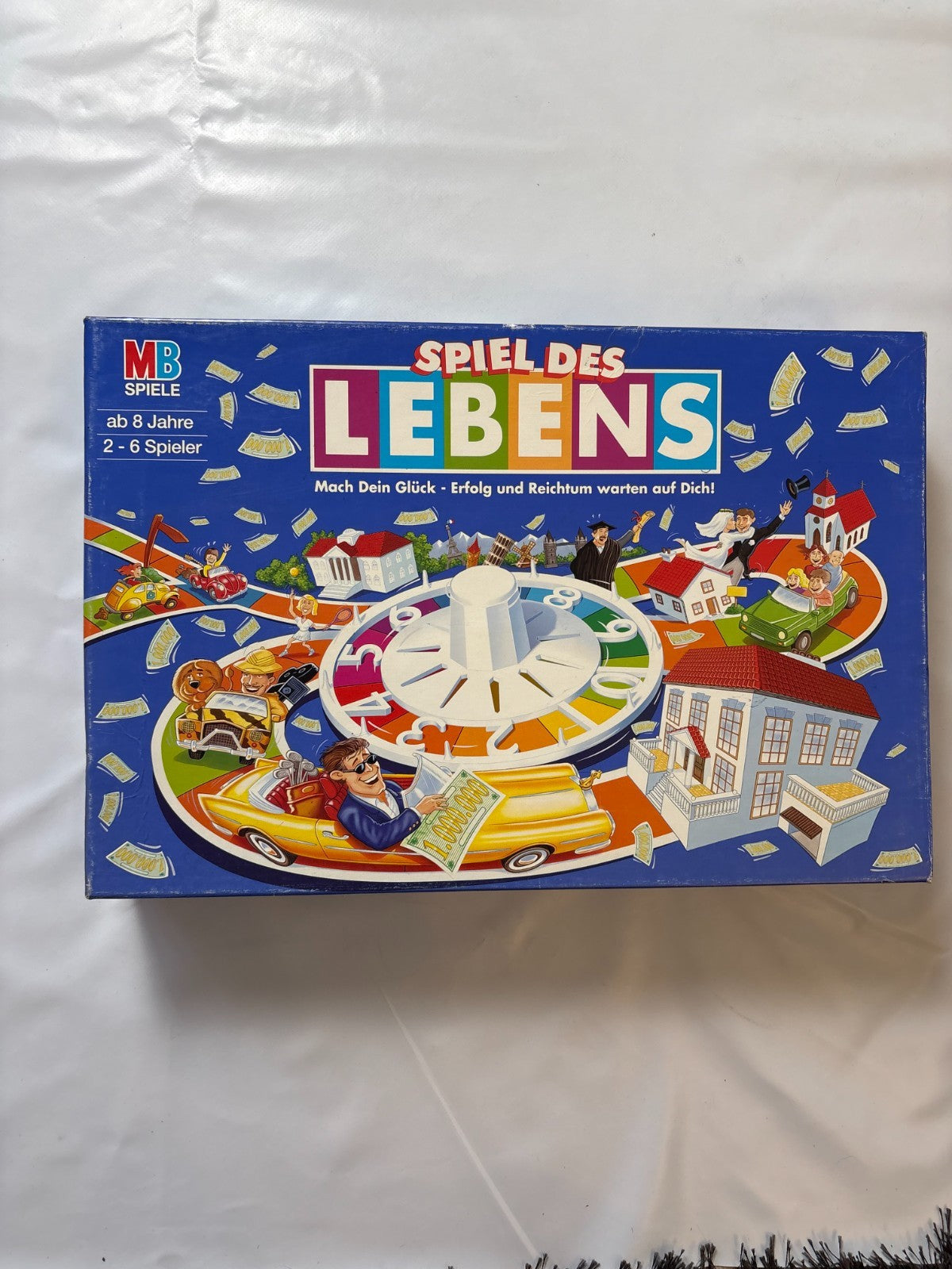 Spiel des Lebens Original MB 1997 Blaue Ausgabe - Vollständig - Ansicht 2