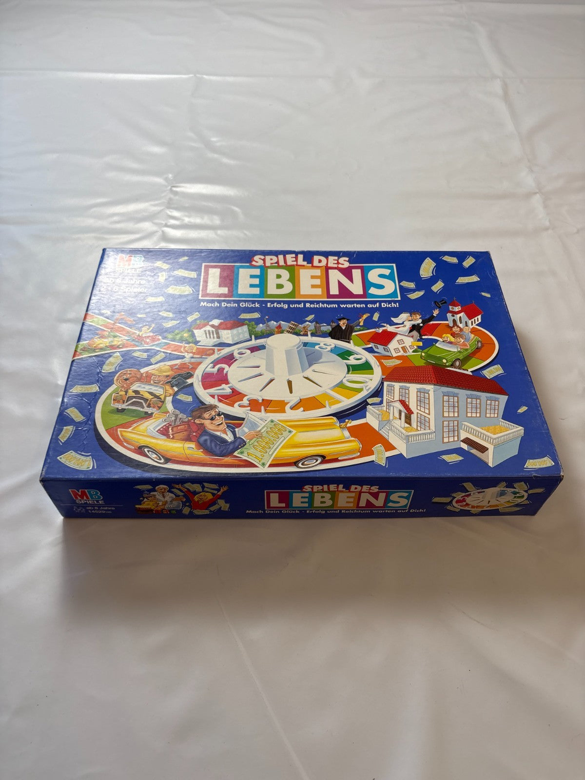 Spiel des Lebens Original MB 1997 Blaue Ausgabe - Vollständig - Ansicht 3