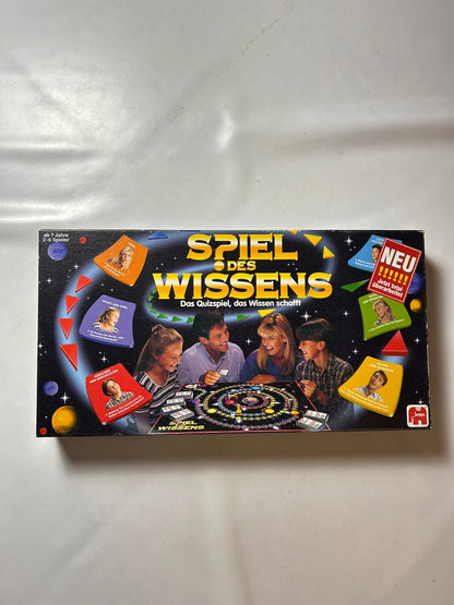 Spiel des Wissens Brettspiel Gesellschaftsspiel Jumbo 1995 - Vollständig - Ansicht 3