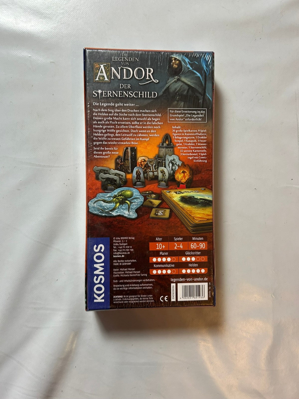 Spiel Die Legenden von Andor - Erweiterung - Der Sternenschild Kosmos - Neu - Ansicht 6