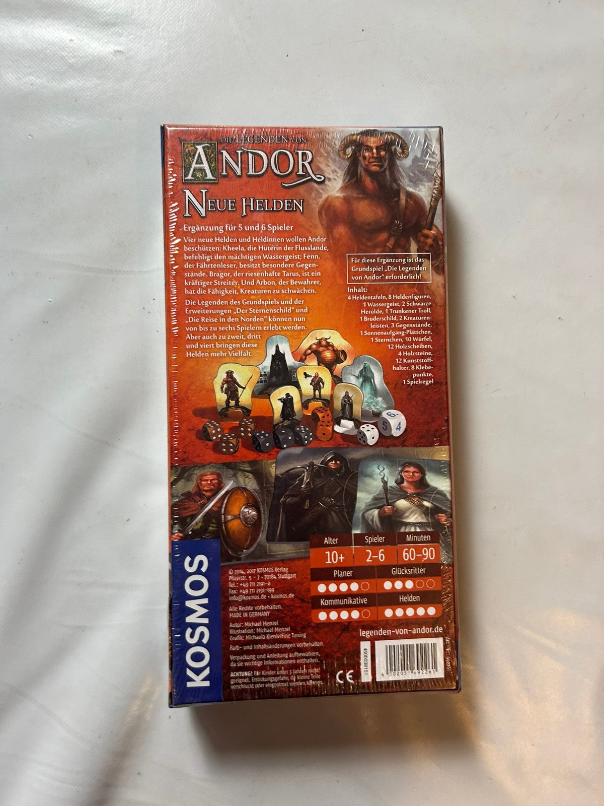 Spiel Die Legenden von Andor - Neue Helden Erweiterung (Kosmos-Spiele) NEU/OVP - Ansicht 6