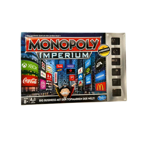 Spiel Monopoly Imperium silber ,mit den Topmarken DER WELT- – SKU A6778 – Gesellschaftsspiel gebraucht kaufen bei Brettspielimperium