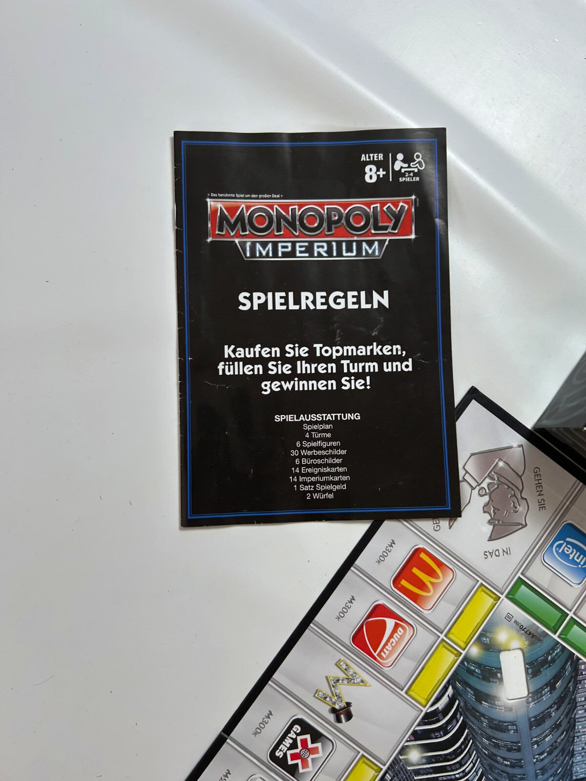Spiel Monopoly Imperium silber ,mit den Topmarken DER WELT- vollständig - Ansicht 8