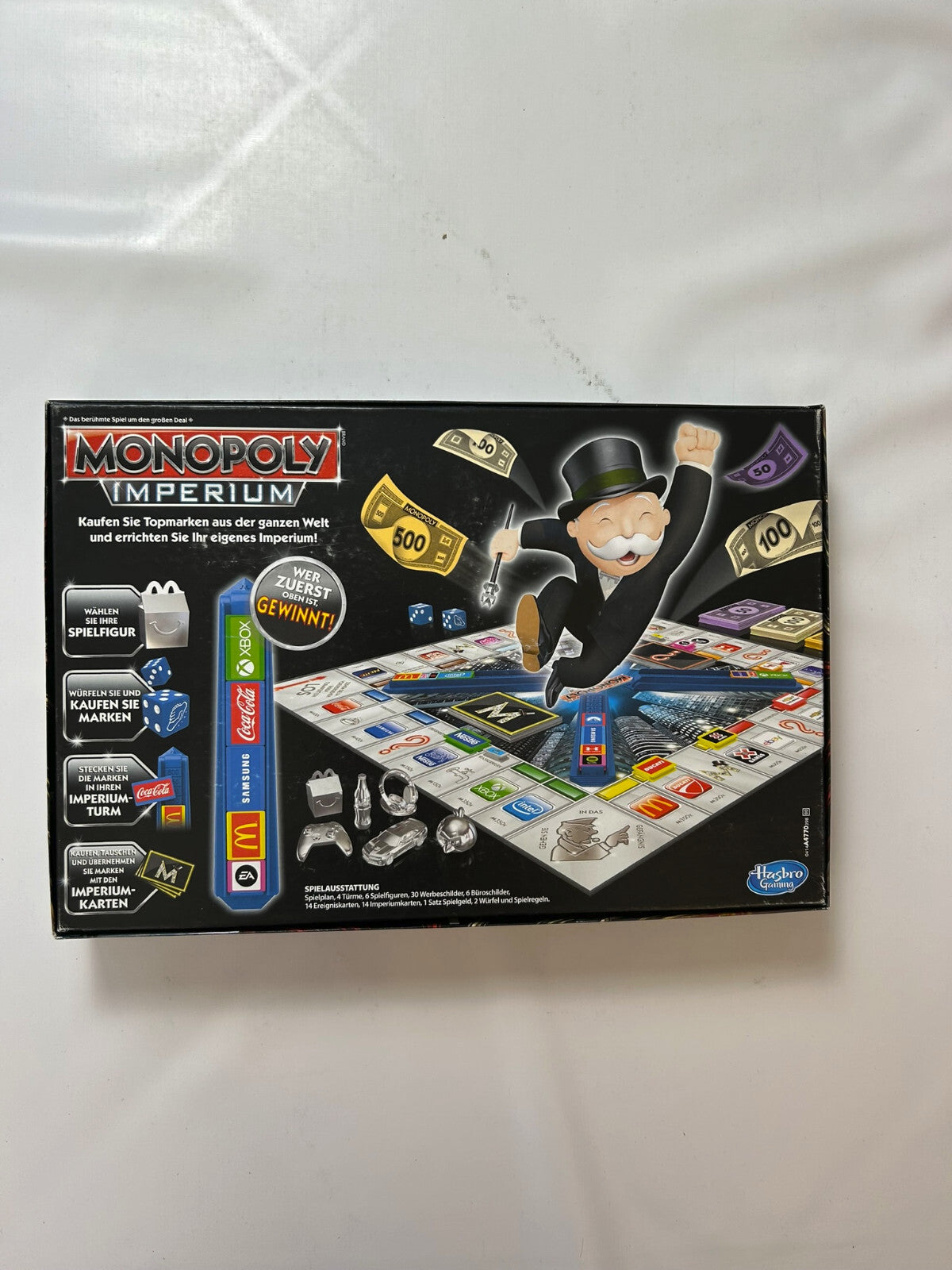 Spiel Monopoly Imperium silber ,mit den Topmarken DER WELT- vollständig - Ansicht 9