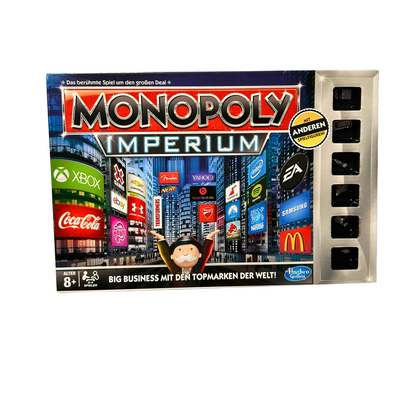 Spiel Monopoly Imperium silber Topmarken DER WELT Hasbro vollständig - Ansicht 1