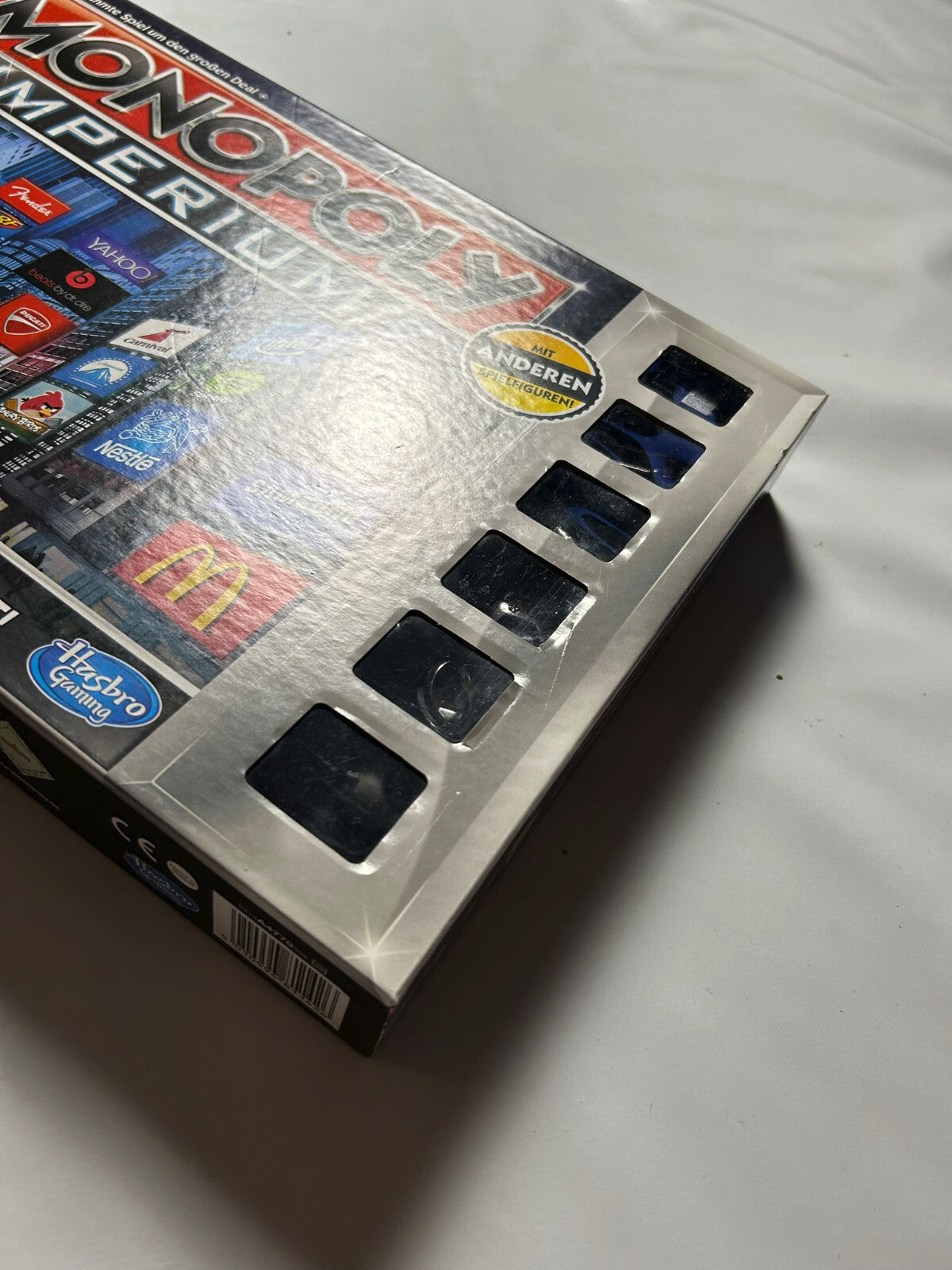 Spiel Monopoly Imperium silber Topmarken DER WELT Hasbro vollständig - Ansicht 4