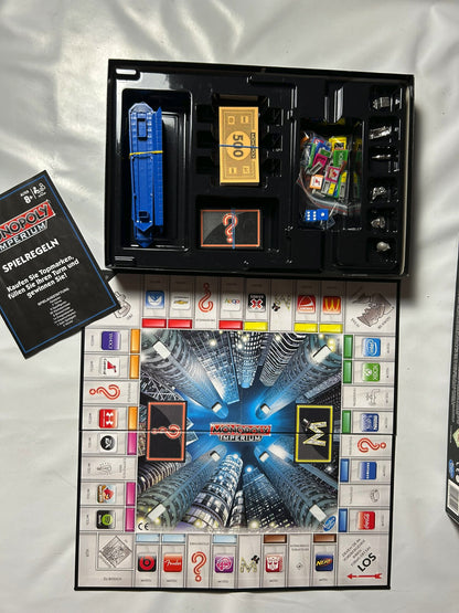 Spiel Monopoly Imperium silber Topmarken DER WELT Hasbro vollständig - Ansicht 6