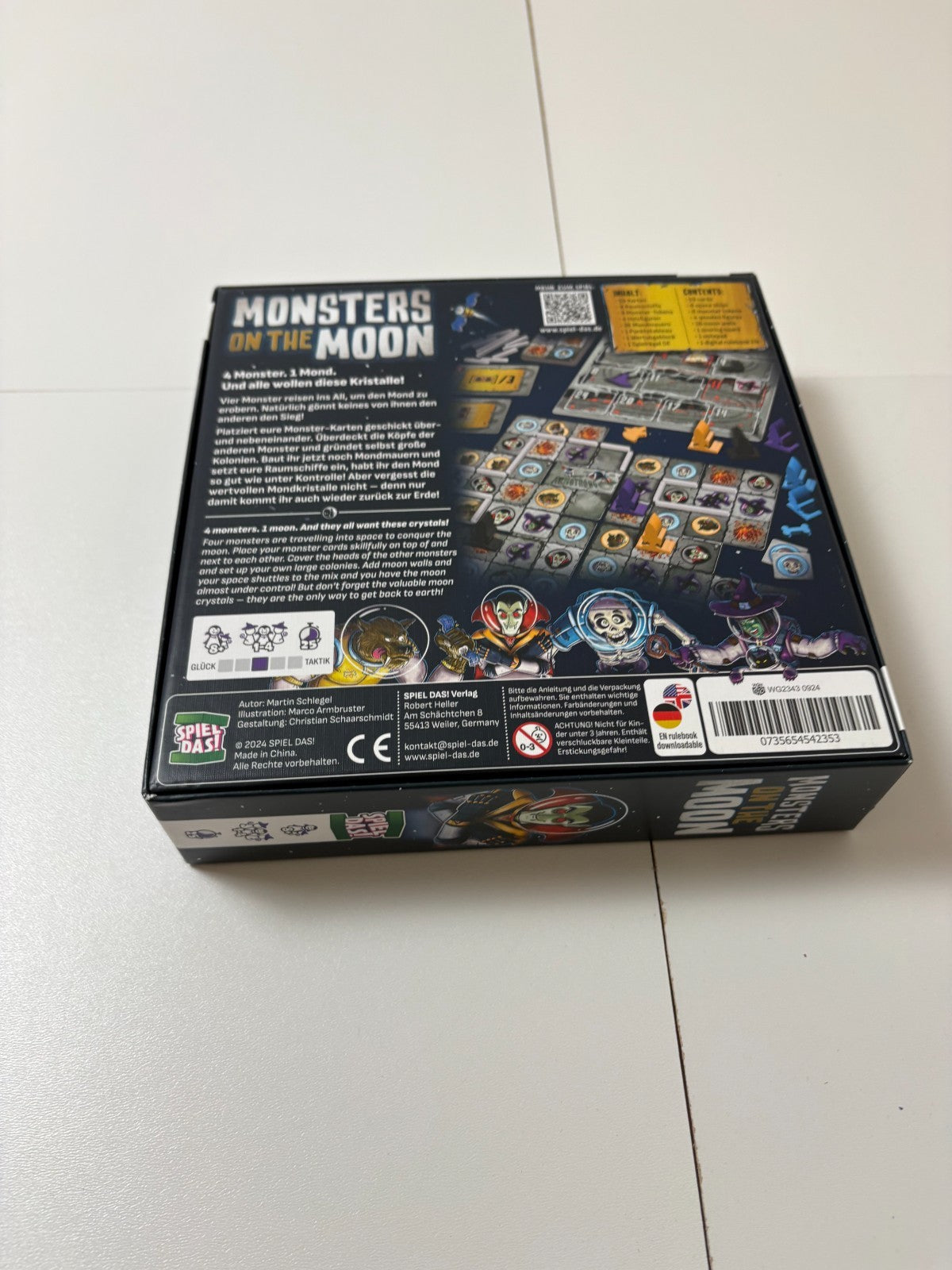 Spiel Monsters on the Moon Spiel Das! - Vollständig - Ansicht 12