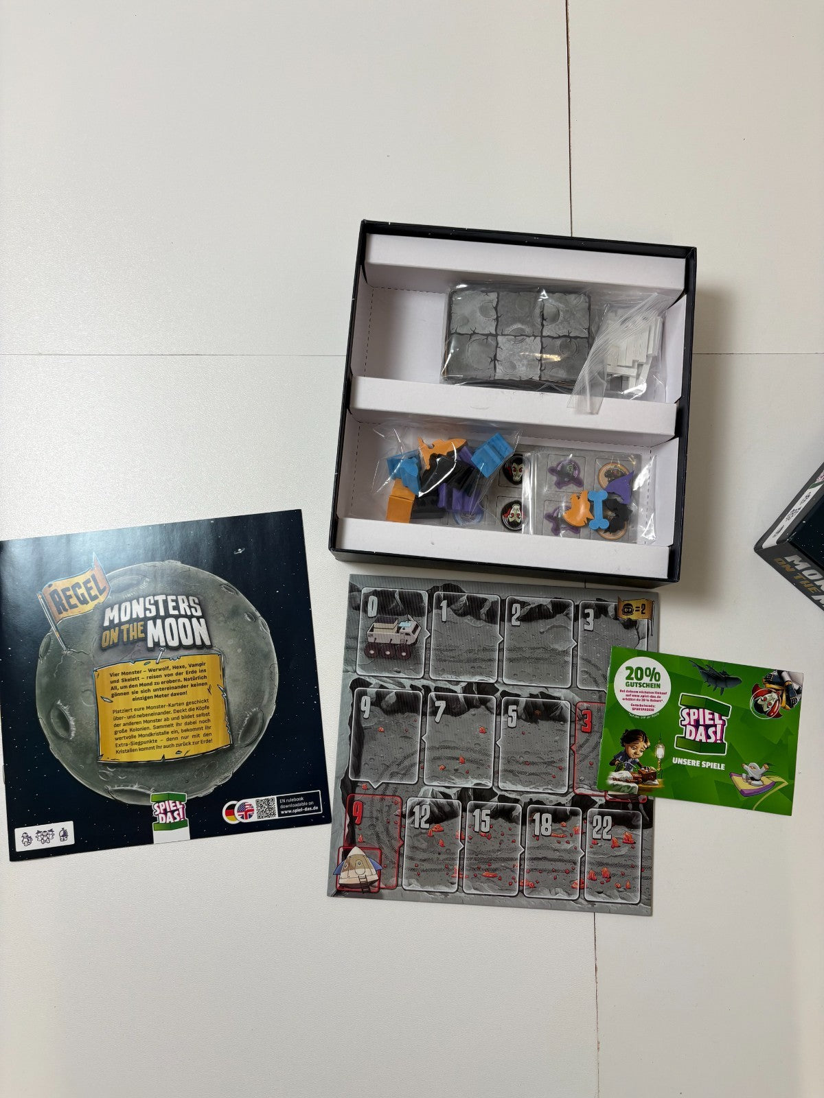 Spiel Monsters on the Moon Spiel Das! - Vollständig - Ansicht 6