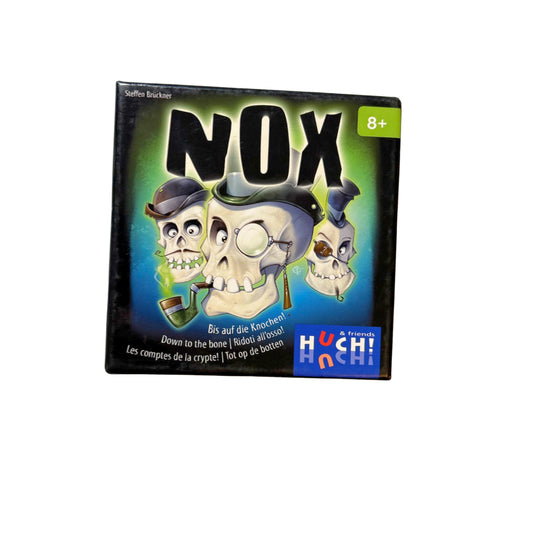 Spiel NOX Huch Brettspiel Gesellschaftsspiel – SKU A13662 – Gesellschaftsspiel gebraucht kaufen bei Brettspielimperium