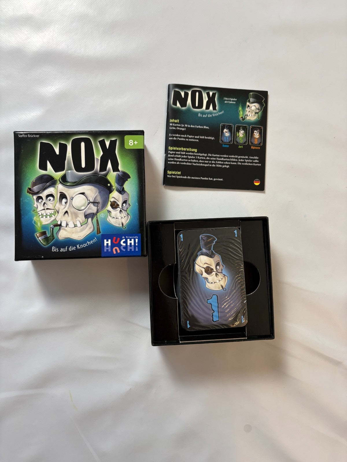 Spiel NOX Huch Brettspiel Gesellschaftsspiel - Unbespielt - Ansicht 6