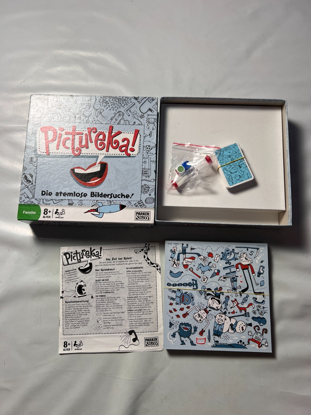 Spiel Pictureka!  Die atemlose Bildersuche  Parker  Vollständig - Ansicht 2