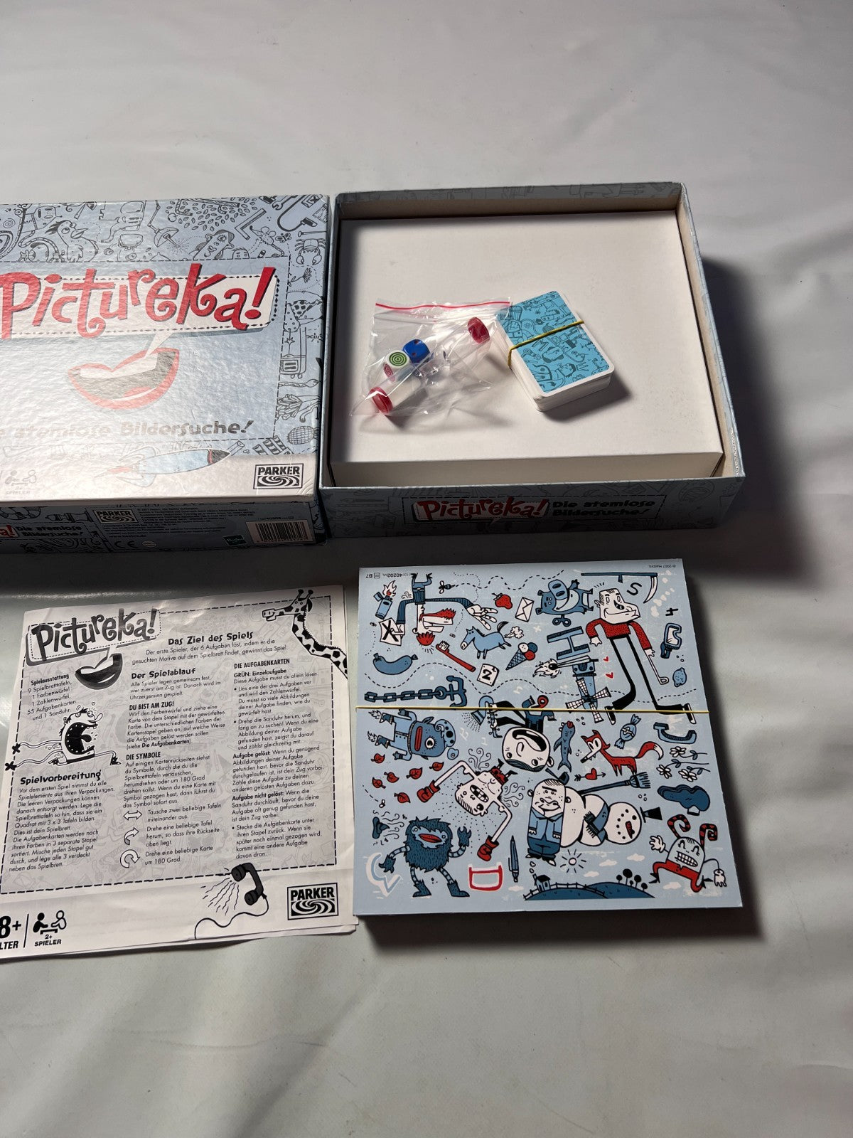 Spiel Pictureka!  Die atemlose Bildersuche  Parker  Vollständig - Ansicht 3