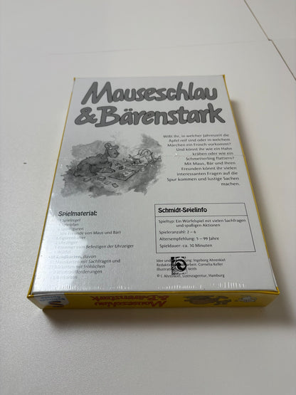 Spiel, Schmidt, Mauseschlau und Bärenstark, 1998 - NEU in Folie - Ansicht 7