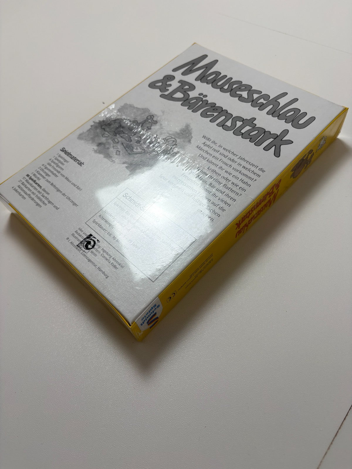 Spiel, Schmidt, Mauseschlau und Bärenstark, 1998 - NEU in Folie - Ansicht 8