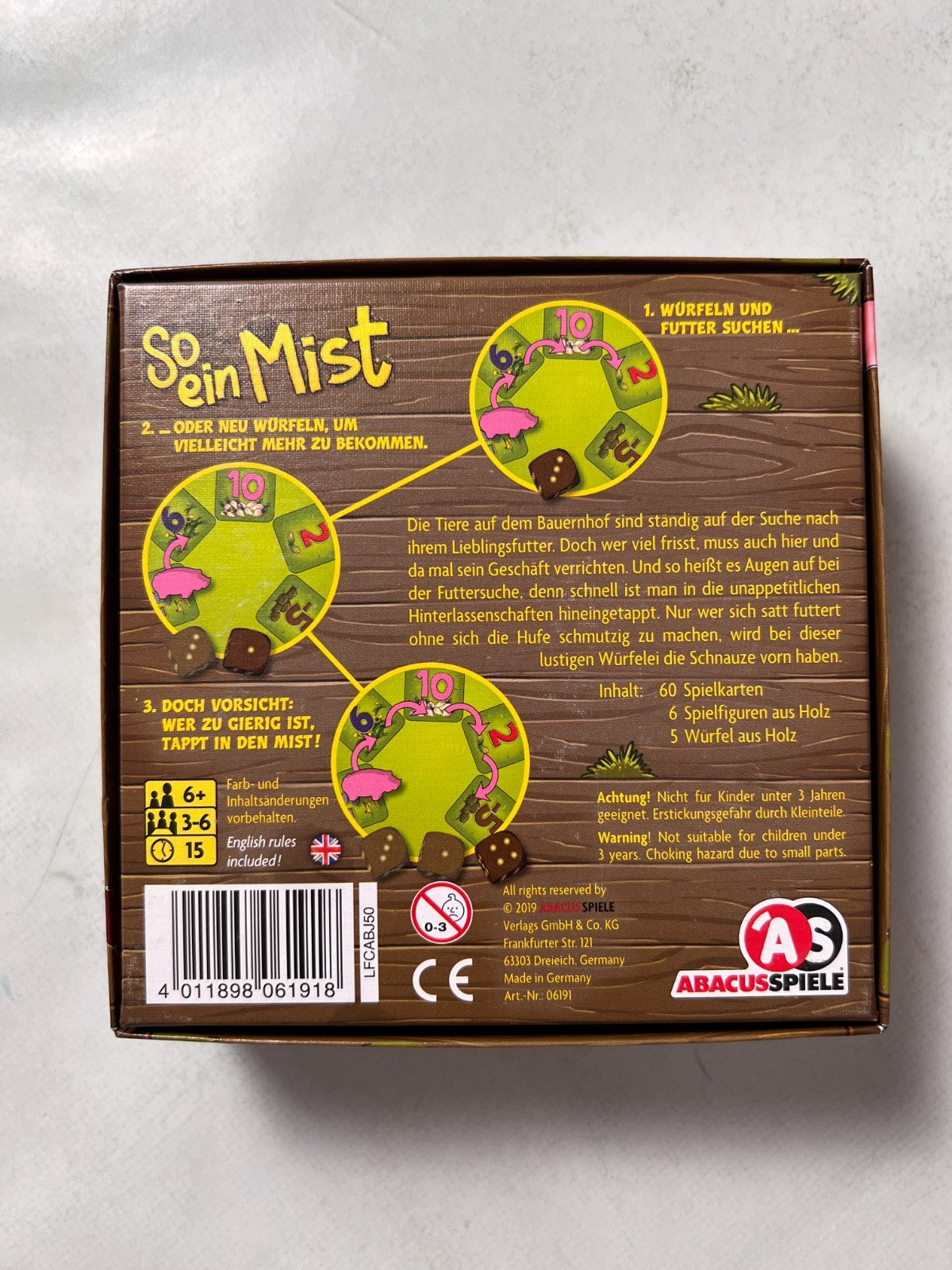 Spiel So ein Mist (AbacusSpiele Verlags KG +++) - Vollständig - Ansicht 9