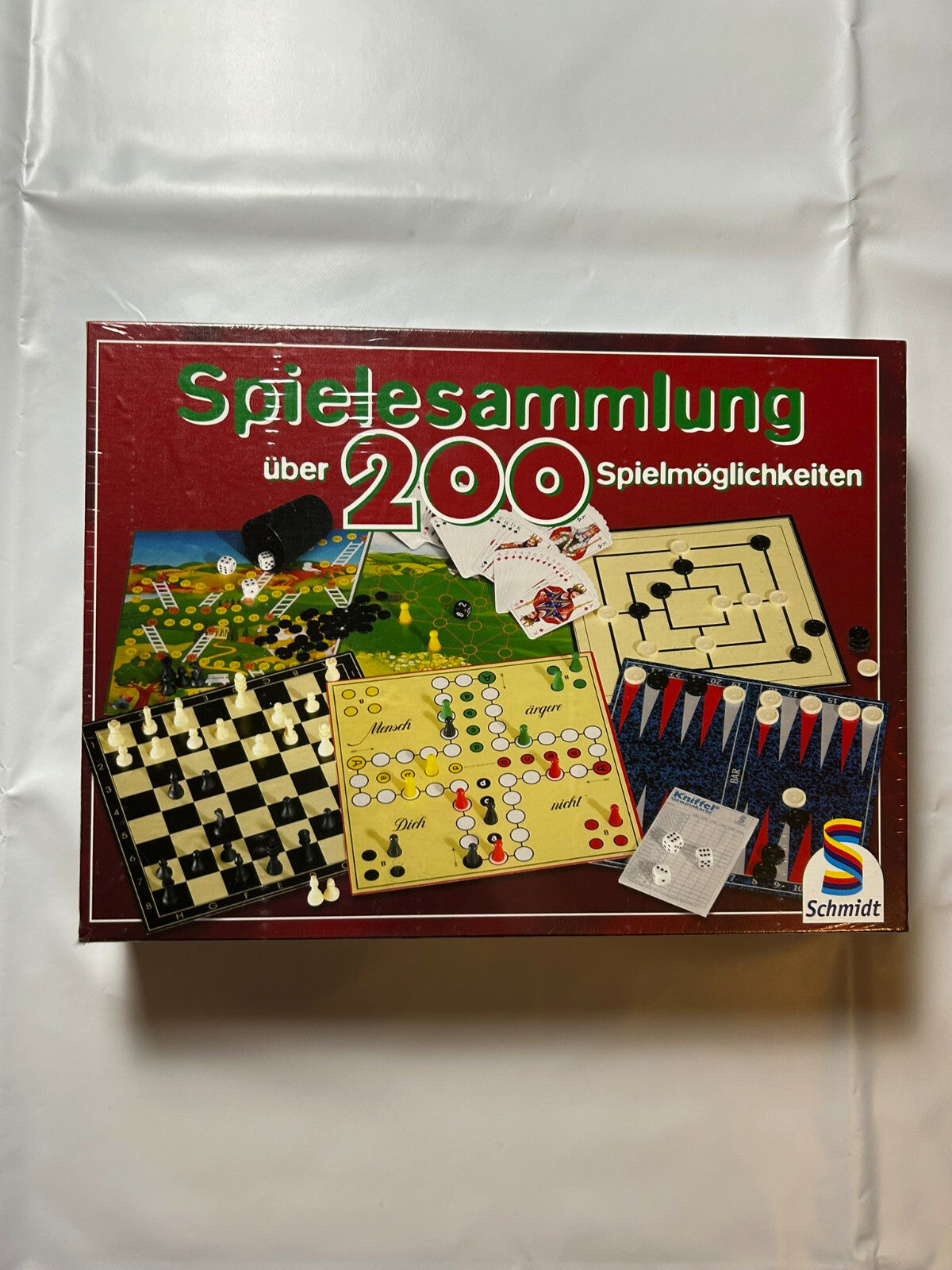 Spielesammlung Brettspiel Schmidt Spiele 200 Spielmöglichkeiten - NEU in Folie - Ansicht 5