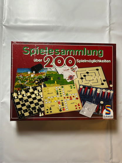 Spielesammlung Brettspiel Schmidt Spiele 200 Spielmöglichkeiten - NEU in Folie - Ansicht 5