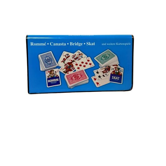 Spielkarten AltenburgStralsunder BRIDGE CANASTA ROMMÉ 2 Decks – SKU A5323 – Kartenspiel gebraucht kaufen bei Brettspielimperium
