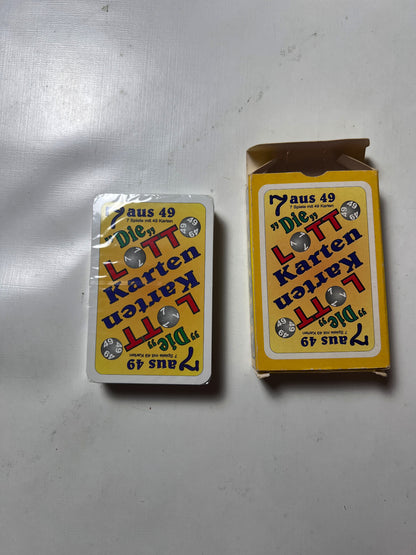 Spielkarten für Lotto 7 aus 49. NEU Karten in Folie - Ansicht 6