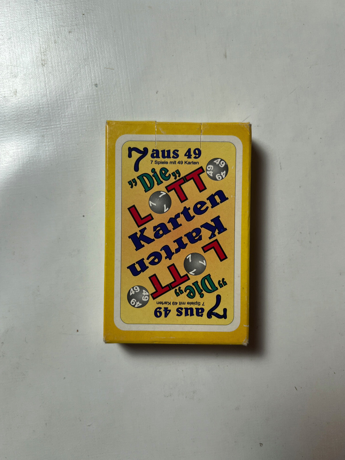 Spielkarten für Lotto 7 aus 49. NEU Karten in Folie - Ansicht 7
