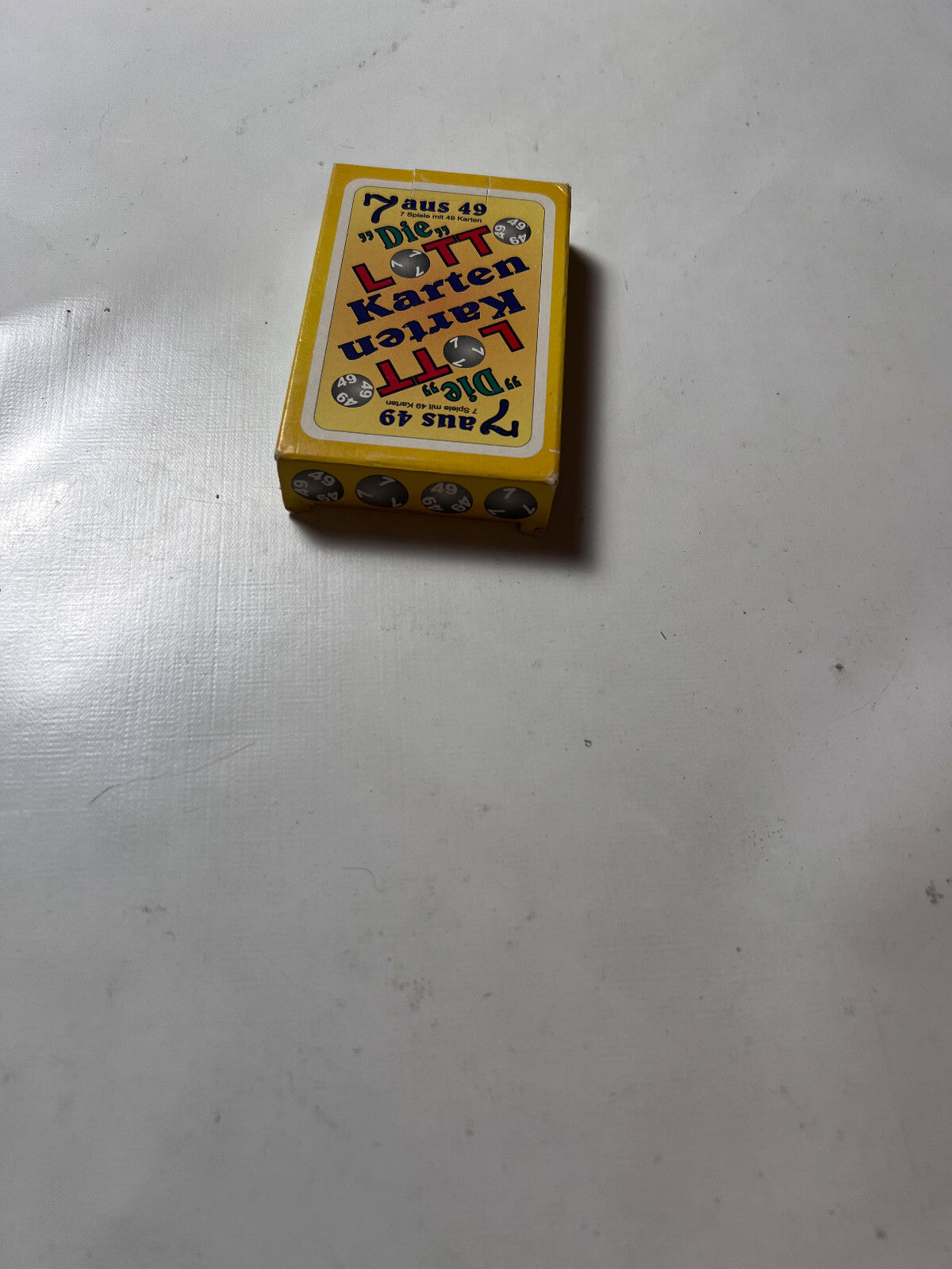 Spielkarten für Lotto 7 aus 49. NEU Karten in Folie - Ansicht 8