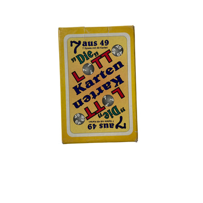 Spielkarten für Lotto 7 aus 49. NEU Karten in Folie – SKU A6465 – Kartenspiel neu kaufen bei Brettspielimperium