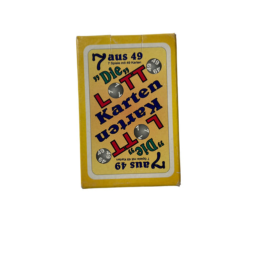 Spielkarten für Lotto 7 aus 49. NEU Karten in Folie – SKU A6465 – Kartenspiel neu kaufen bei Brettspielimperium