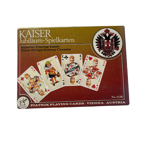 Spielkarten Kartenspiel Kaiser Piatnik 2138 Österreich – SKU A2903 – Kartenspiel gebraucht kaufen bei Brettspielimperium