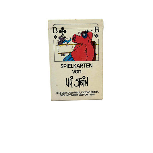 Spielkarten von Uli Stein & Gerd Koch Cartoon Edition 55 Karten,vollständig – SKU A7017 – Kartenspiel gebraucht kaufen bei Brettspielimperium