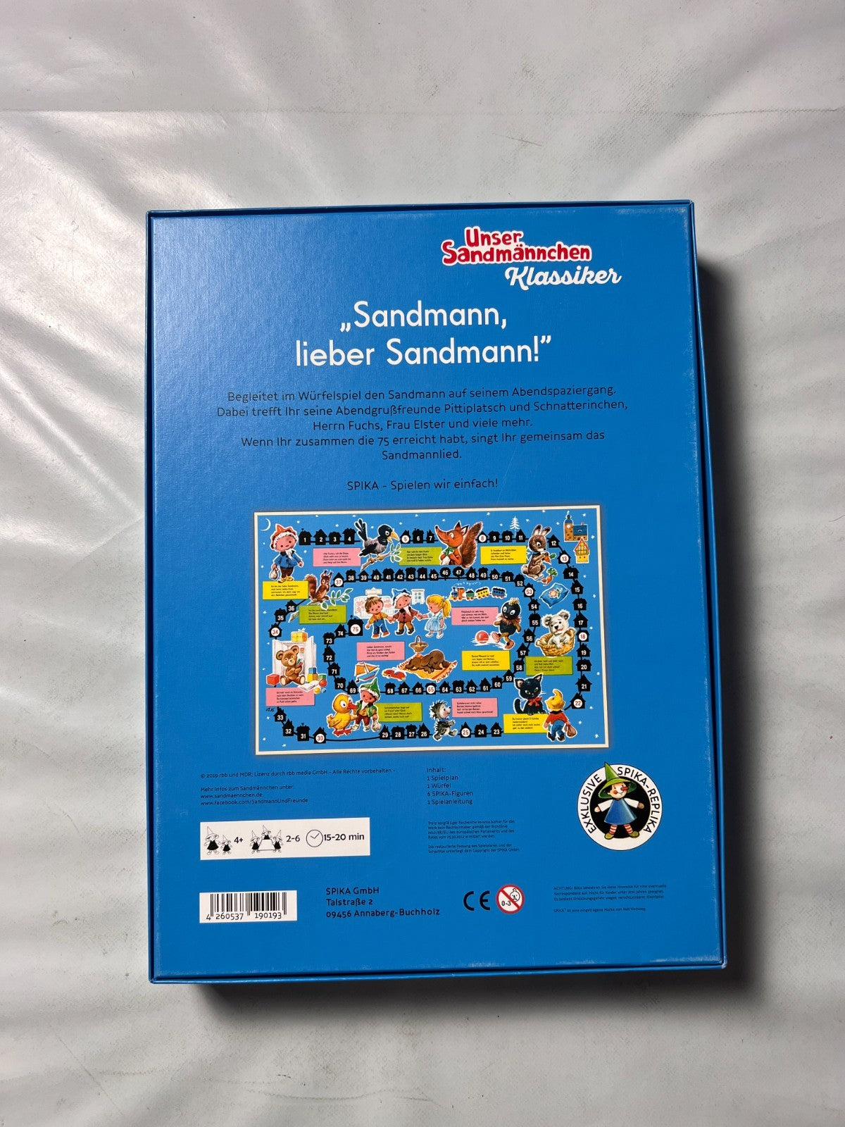 Spika 190193 Sandmann, lieber Sandmann - Kinderspiel  - Vollständig - Ansicht 9