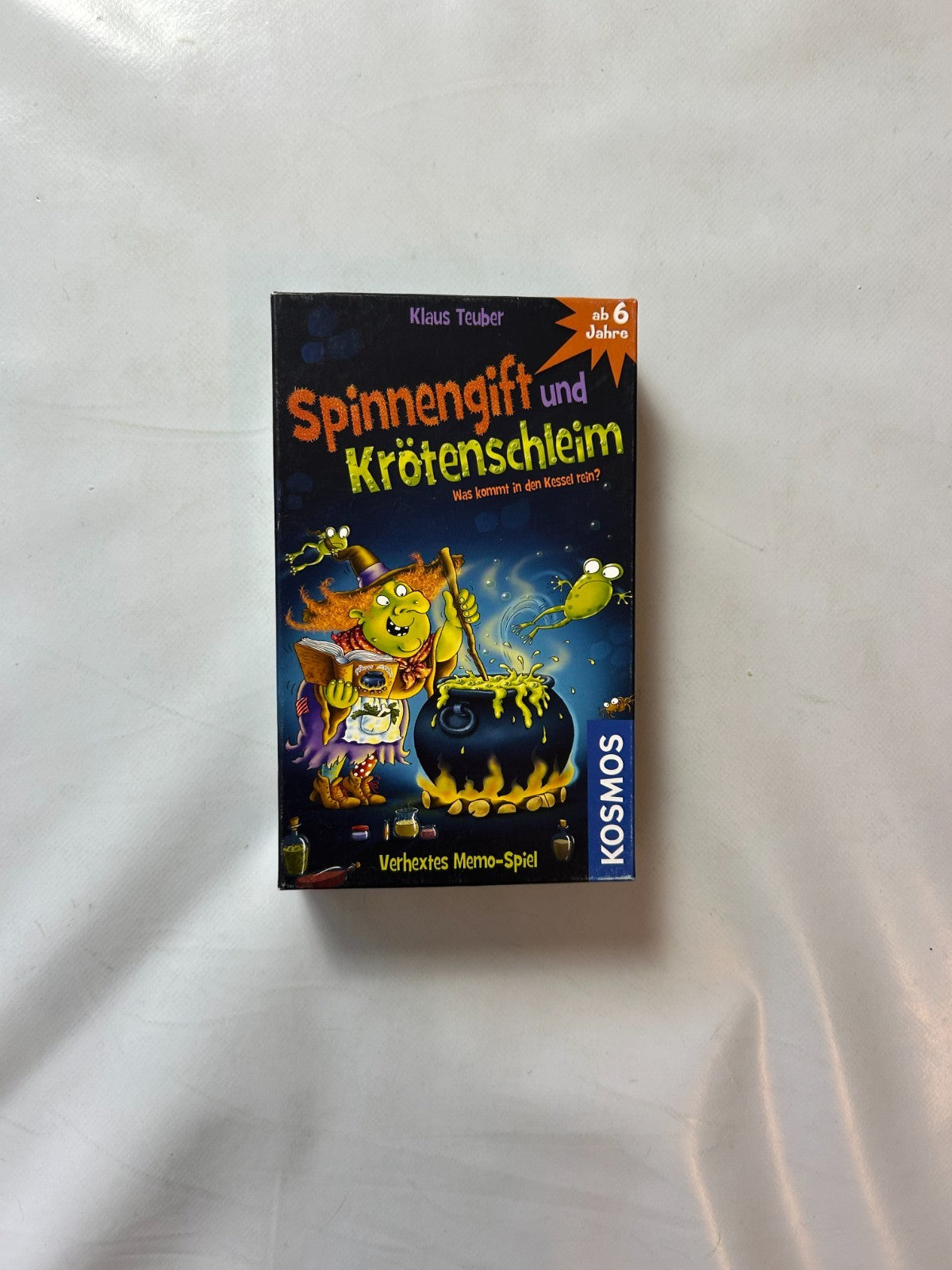Spinnengift und Krötenschleim MemoSpiel Kosmos  Vollständig - Ansicht 2
