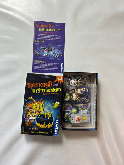 Spinnengift und Krötenschleim MemoSpiel Kosmos  Vollständig - Ansicht 6