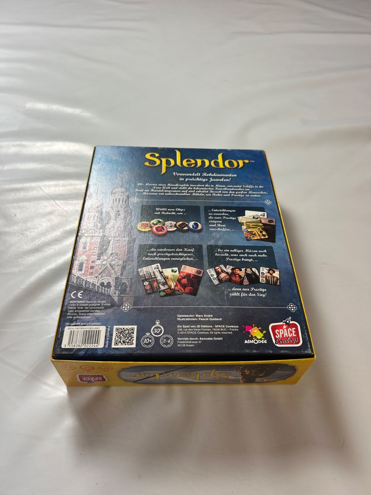 Splendor Grundspiel Brettspiel Karten Gesellschaftsspiel Asmodee  Vollständig - Ansicht 9