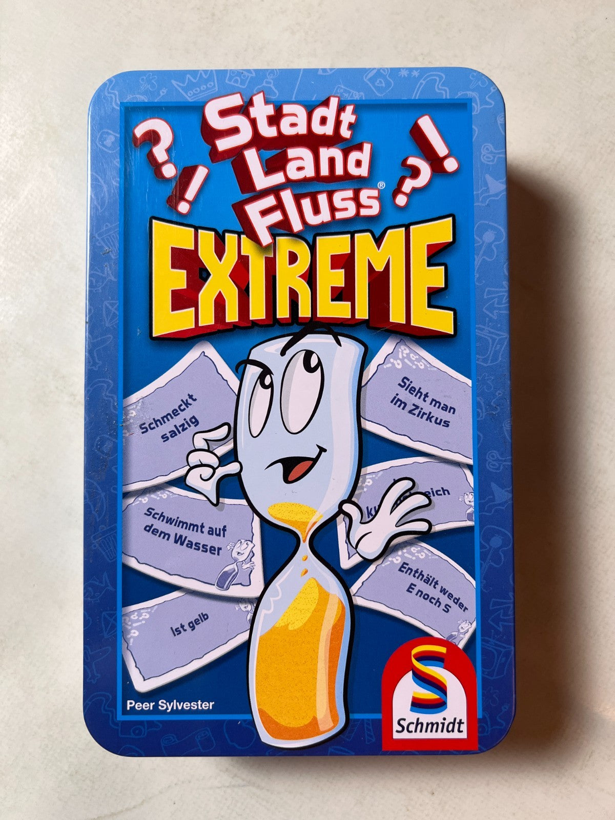 Stadt Land Fluss Extreme Kartenspiel – Metalldose - Volständig - Ansicht 3