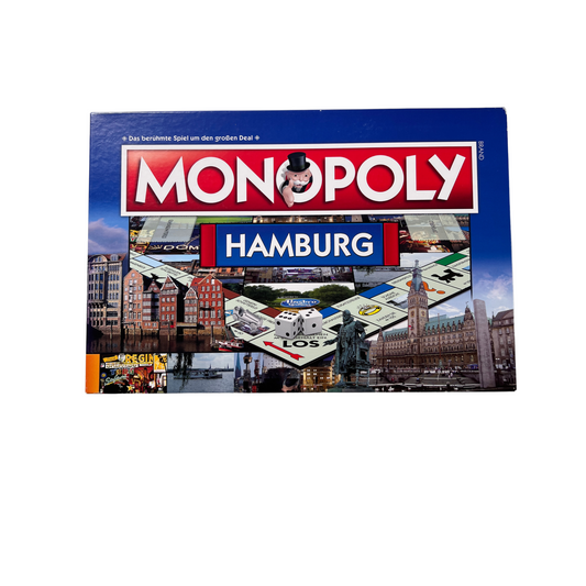 Städteausgabe Monopoly Hamburg 2017 Winning Moves  Teils unbespielt - Ansicht 1