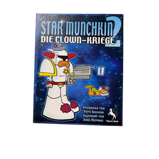 Star Munchkin 2: Clown-Kriege Kartenspiel Pegasus – SKU A12713 – Kartenspiel gebraucht kaufen bei Brettspielimperium