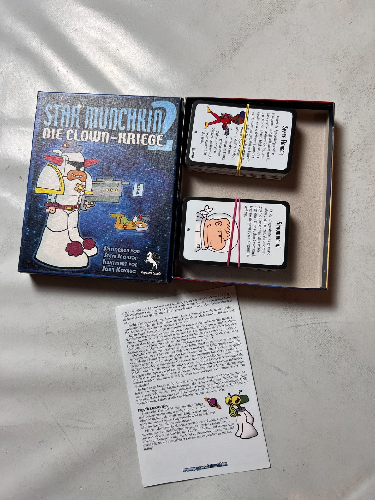Star Munchkin 2: ClownKriege Kartenspiel Pegasus  Vollständig - Ansicht 2