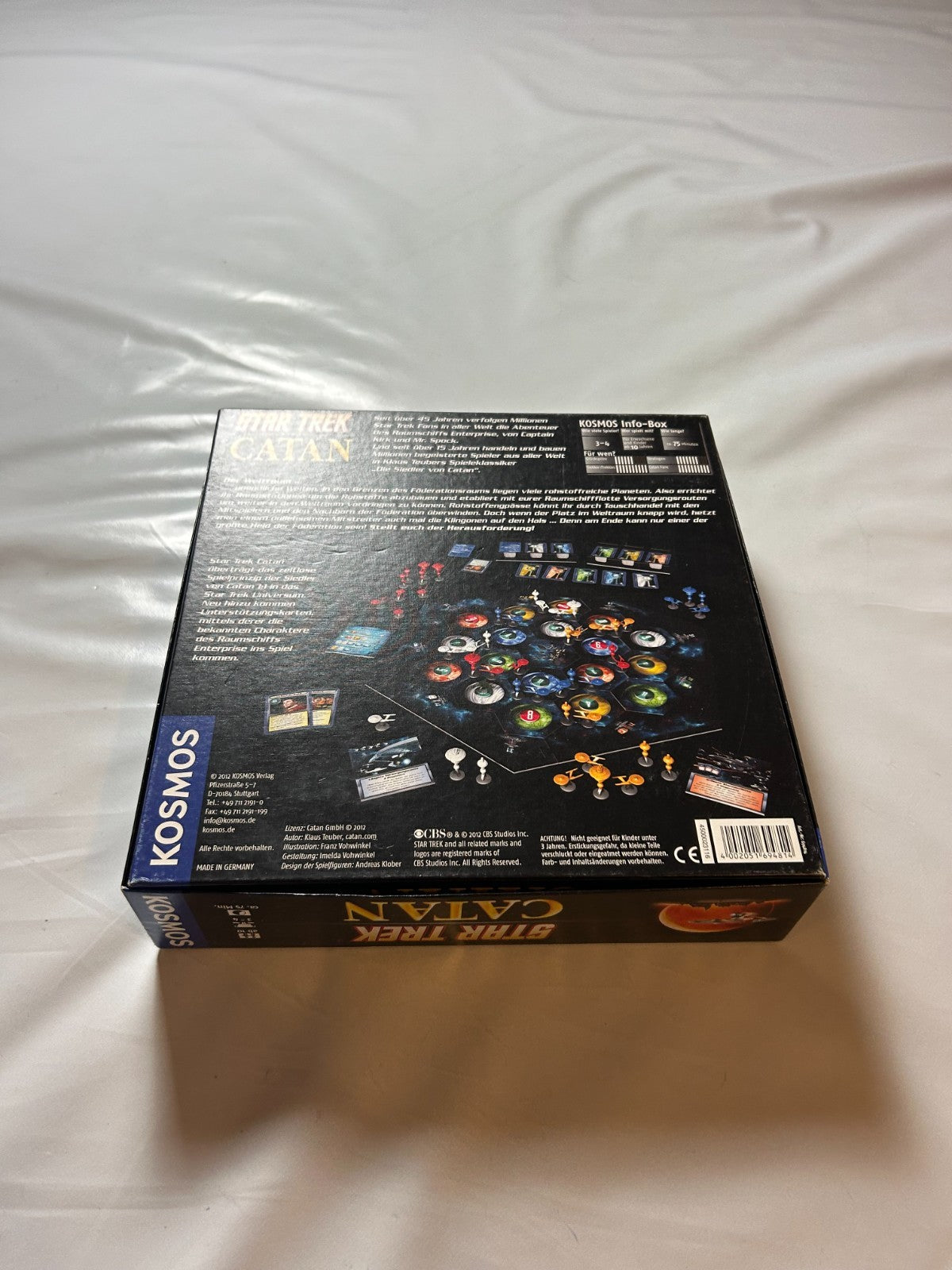 Star Trek Catan Kosmos Brettspiel Gesellschaftsspiel  Vollständig - Ansicht 14