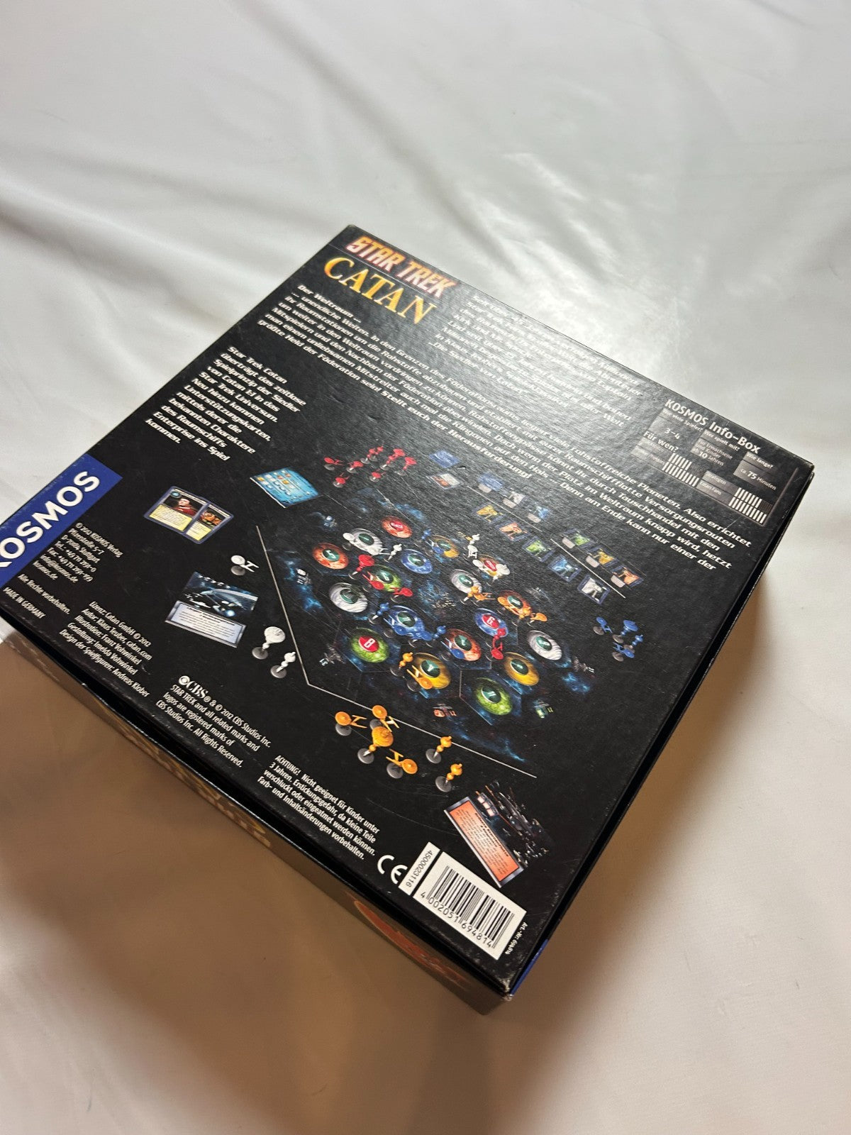 Star Trek Catan Kosmos Brettspiel Gesellschaftsspiel  Vollständig - Ansicht 15