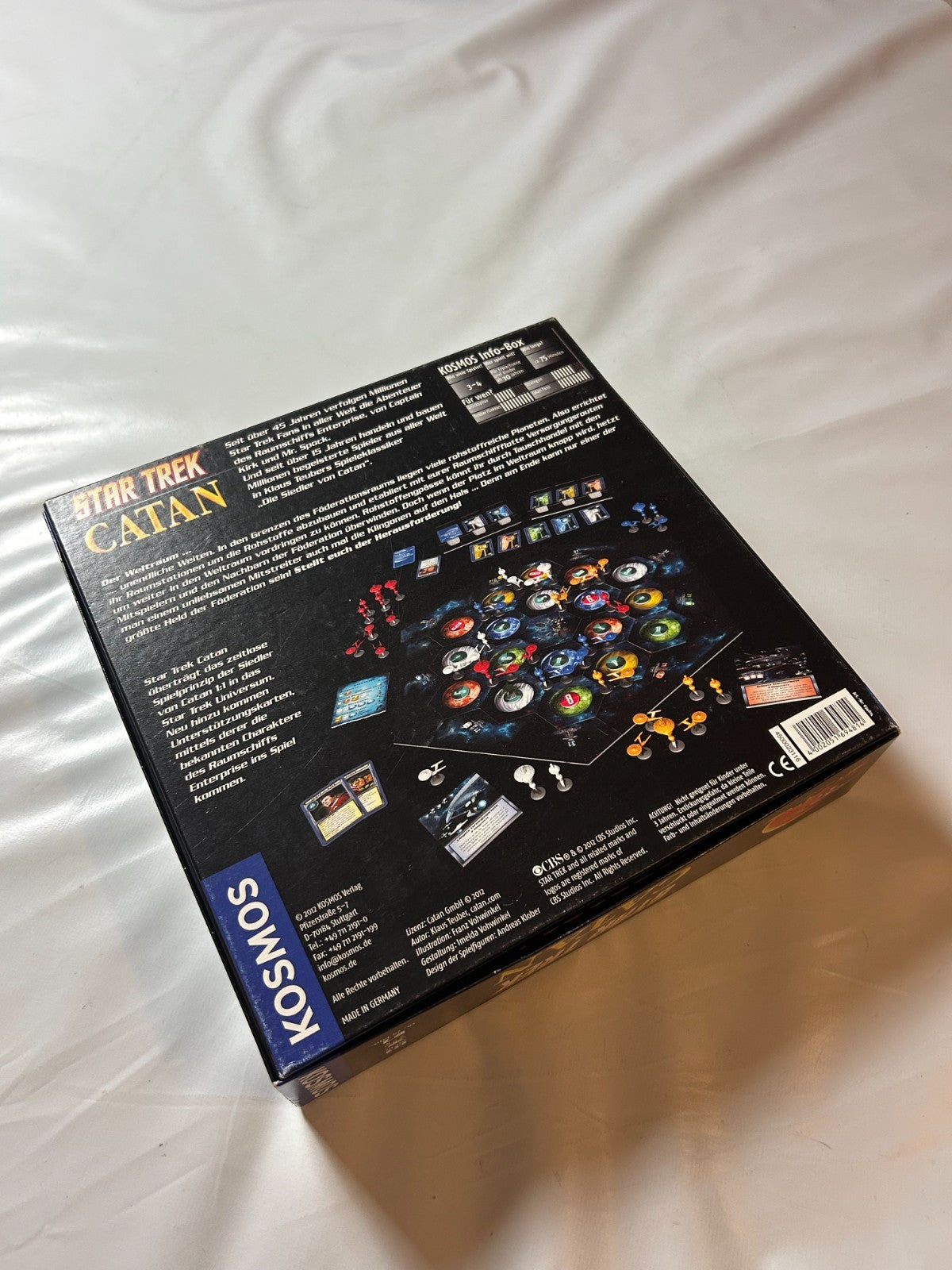 Star Trek Catan Kosmos Brettspiel Gesellschaftsspiel  Vollständig - Ansicht 16