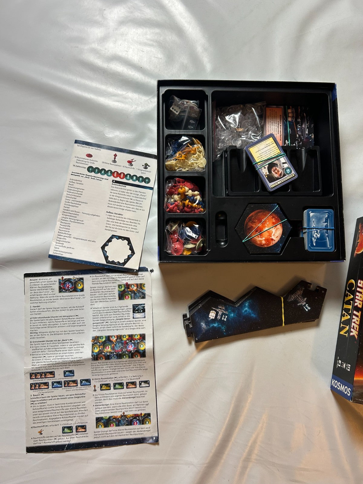 Star Trek Catan Kosmos Brettspiel Gesellschaftsspiel  Vollständig - Ansicht 7