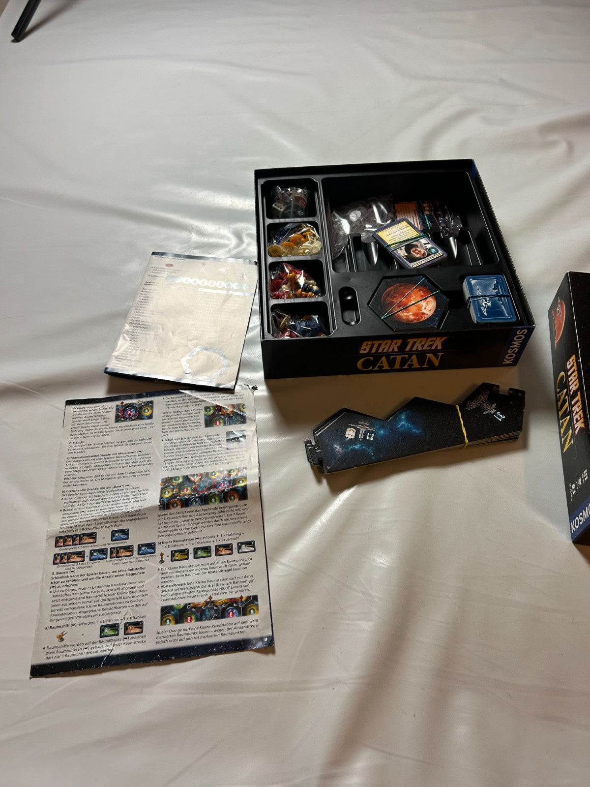 Star Trek Catan Kosmos Brettspiel Gesellschaftsspiel  Vollständig - Ansicht 8