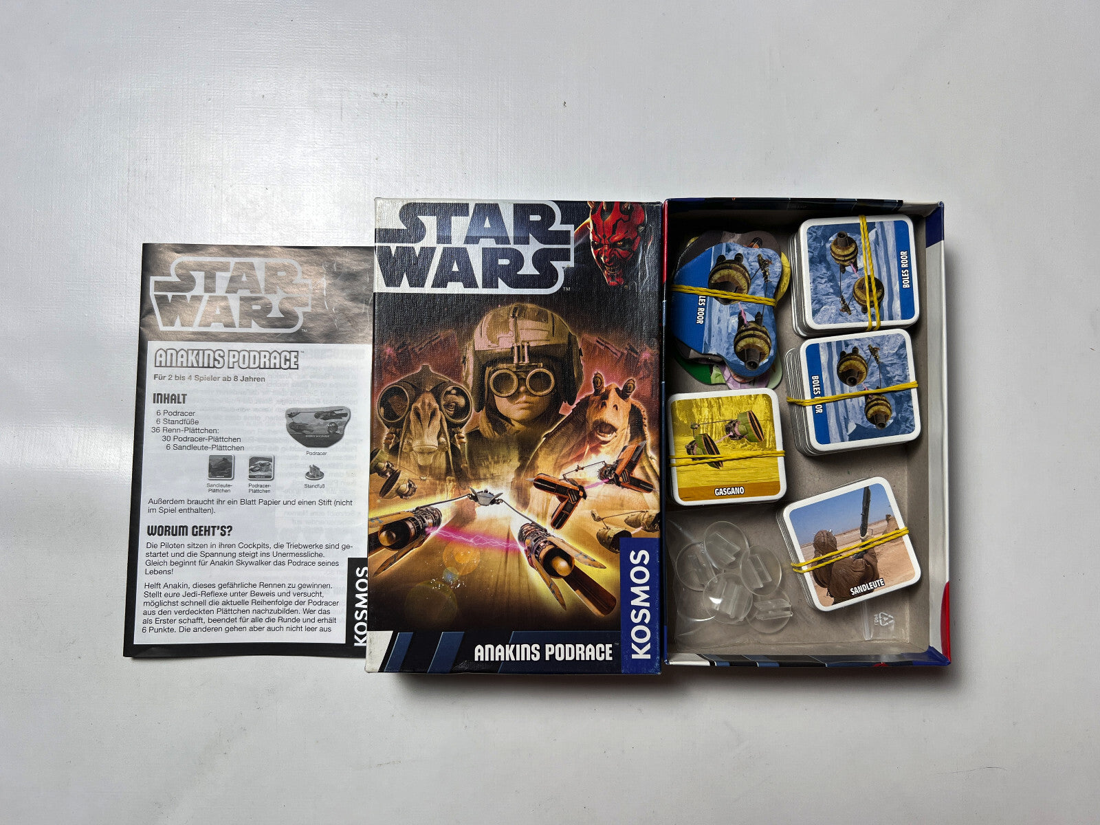 Star Wars Anakins Podrace Spiel Kosmos 2012 Mitbringspiel - Vollständig - Ansicht 3