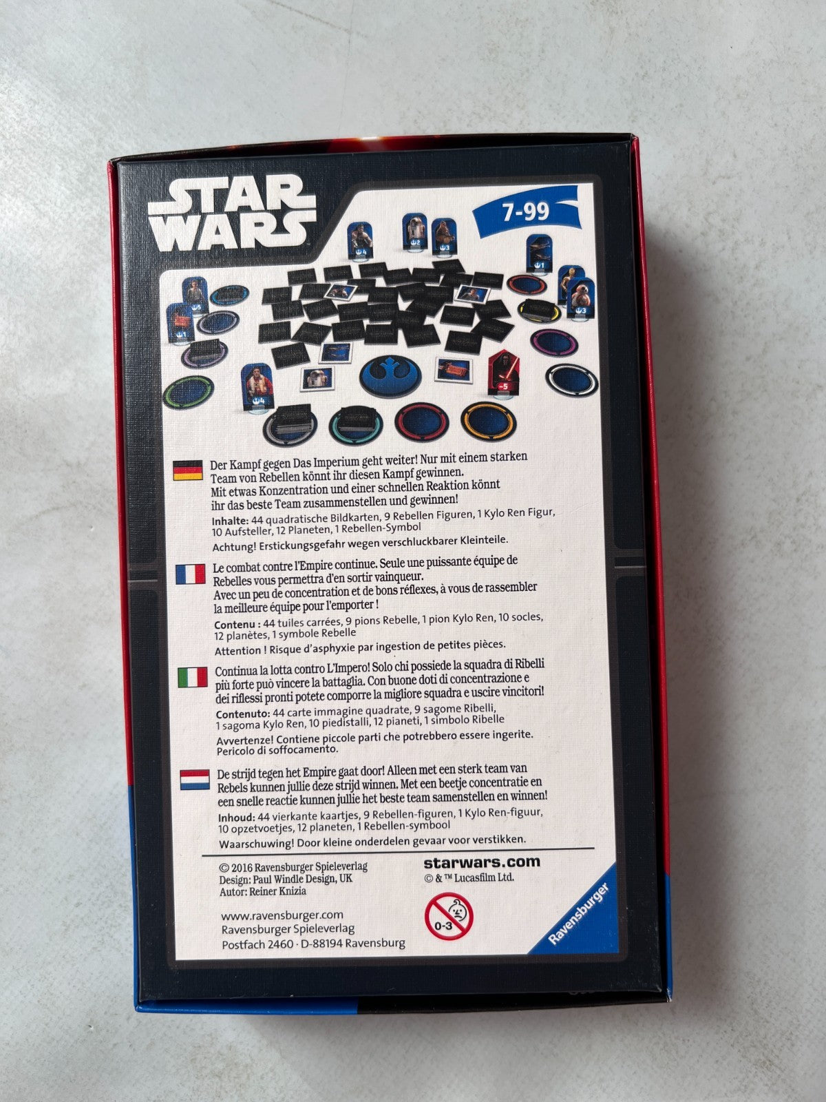 Star Wars Rebel Forces Allianz der Rebellen Ravensburger - Vollständig - Ansicht 7